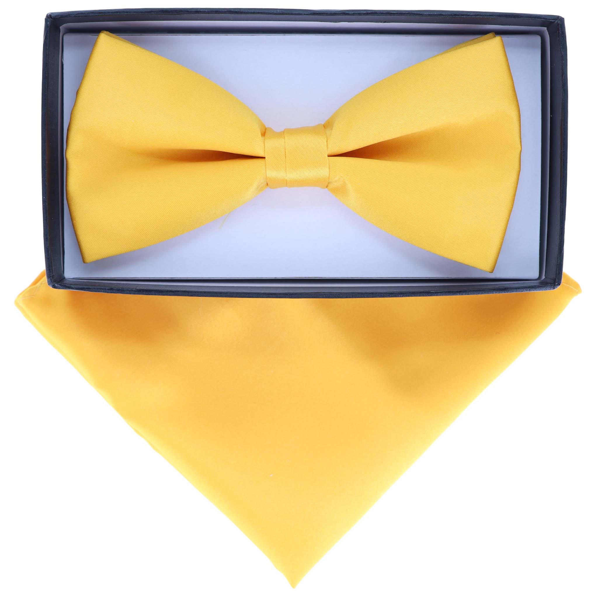 Bow Tie & Pocket Square - Classy Cufflinks